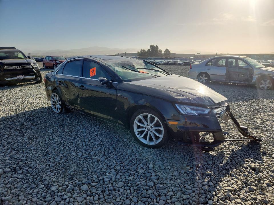 2018 Audi A4 VIN WAULMAF43JA047226 COPART salvage auction — ALL OVER, Ca - Salvage Certificate, sold $500 on 2026-07-27 (photo 4)
