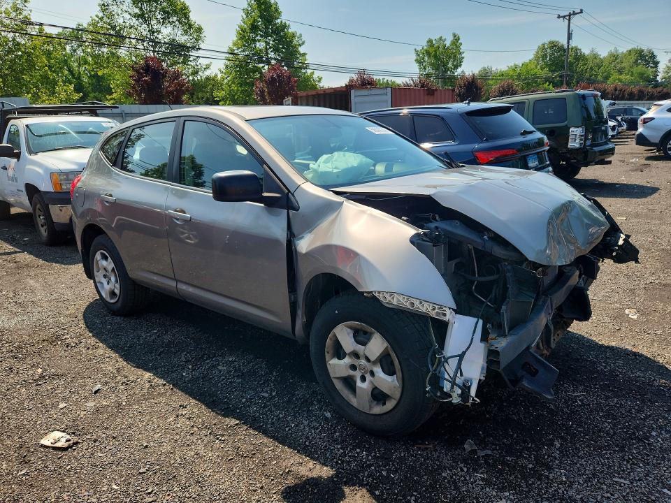 2008 Nissan Rogue VIN JN8AS58V08W142874 COPART salvage auction — FRONT END, Ct - Cert Of Title-Salvage, sold $475 on 2026-07-17 (photo 4)