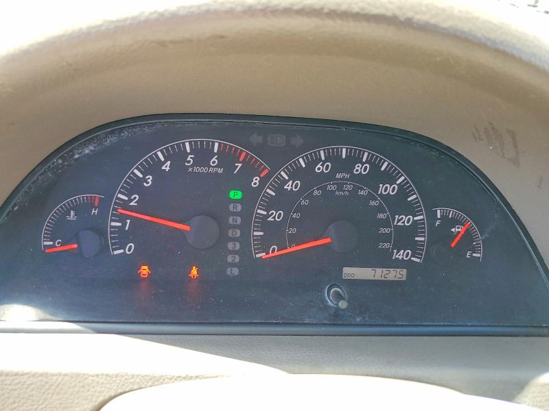 2006 Toyota Camry VIN 4T1BE32K66U643928 COPART salvage auction — FRONT END, Ca - Salvage Certificate, sold $1,300 on 2026-07-09 (photo 9)