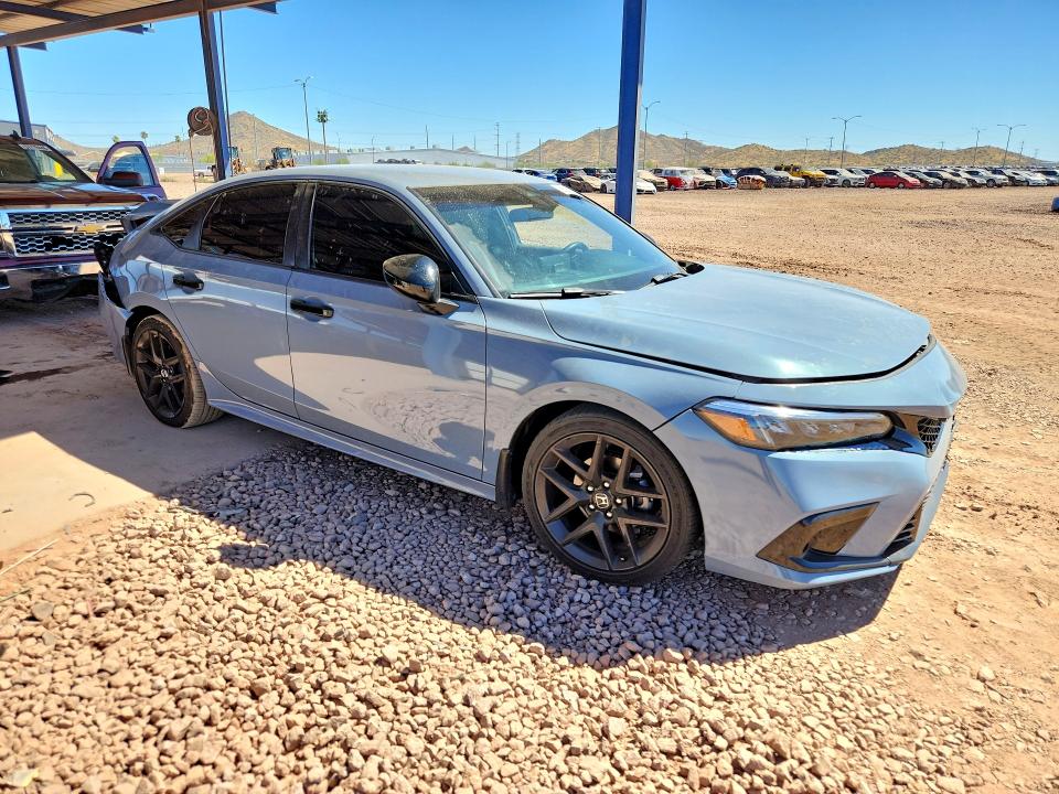 2024 Honda Civic VIN 2HGFE2F58RH525344 COPART salvage auction — REAR END, AZ - CERT OF TITLE - SALVAGE, sold $7,500 on 2026-07-02 (photo 4)