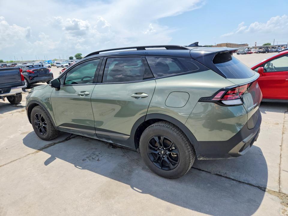 2024 Kia Sportage VIN 5XYK7CDF2RG230442 COPART salvage auction — SIDE, Tx - Salvage Vehicle Title, sold $14,300 on 2026-07-02 (photo 2)