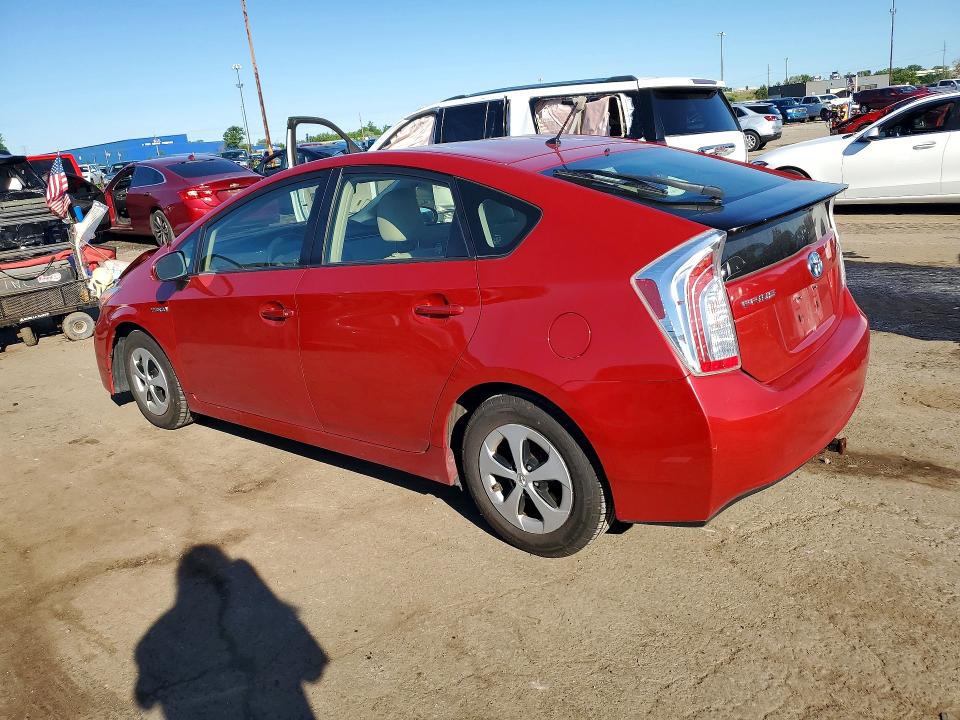 2014 Toyota Prius VIN JTDKN3DU2E0358460 COPART salvage auction — FRONT END, Mi - Certificate Of Title, sold $1,550 on 2026-07-10 (photo 2)