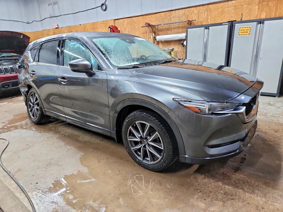 2017 Mazda Cx-5 VIN JM3KFBDL0H0156257 COPART salvage auction — REAR END, MI - CERTIFICATE OF TITLE, sold $1,700 on 2026-07-22 (photo 4)