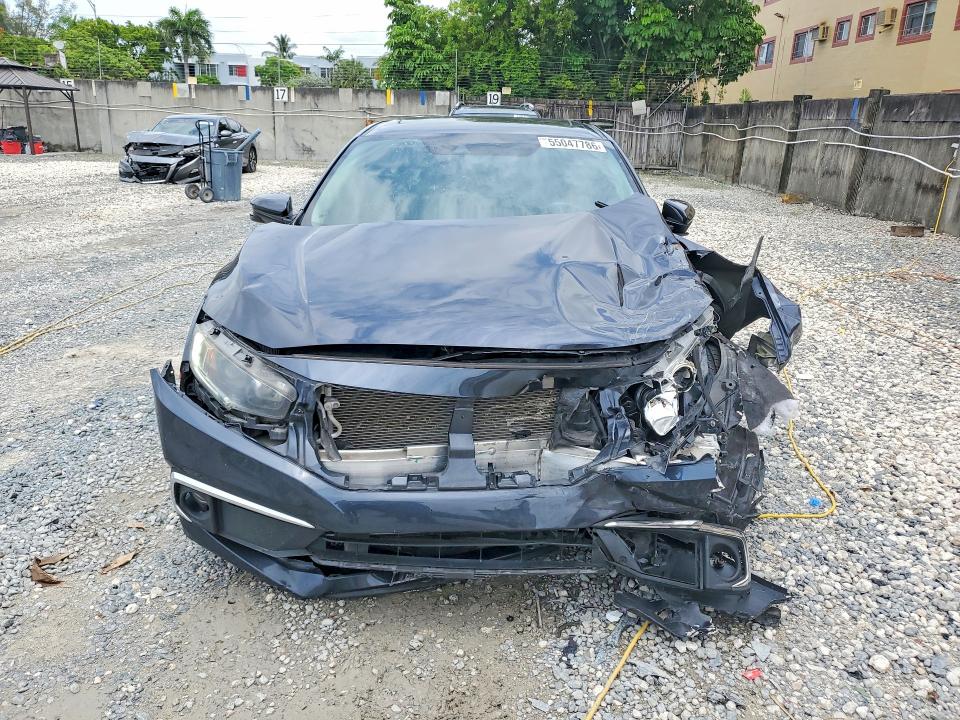 2020 Honda Civic VIN 19XFC1F31LE205962 COPART salvage auction — FRONT END, Fl - Cert Of Title Slvg Rebuildable, sold $4,500 on 2026-07-27 (photo 5)