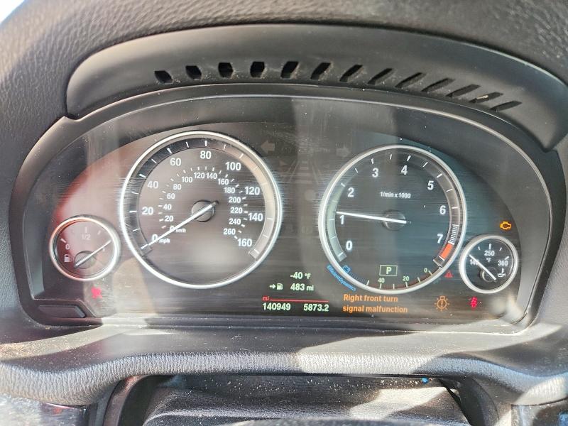 2017 BMW VIN 5UXWX9C36H0T19414 COPART salvage auction — FRONT END, Co - Public - Salvage Title, sold $300 on 2026-07-29 (photo 9)