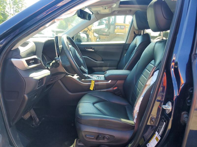 2024 Toyota Highlander VIN 5TDKDRBH2RS534292 COPART salvage auction — ALL OVER, CT - CERT OF TITLE-SALVAGE, sold $13,300 on 2026-07-23 (photo 7)