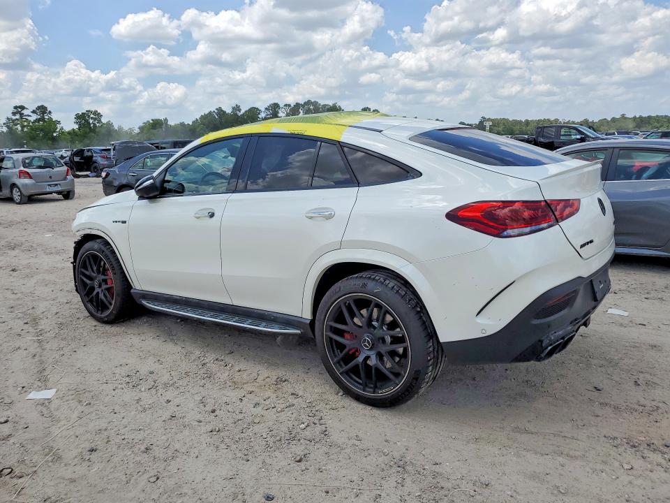 2023 Mercedes-benz Amg gle coupe VIN 4JGFD8KB2PA901124 COPART salvage auction — FRONT END, Tx - Salvage Vehicle Title, sold $39,000 on 2026-07-30 (photo 2)