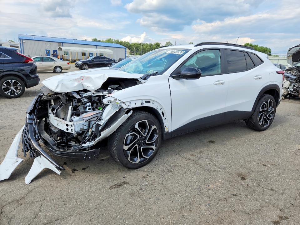2024 Chevrolet Trax VIN KL77LJE24RC039284 COPART salvage auction — FRONT END, Pa - Certificate Of Salvage, sold $2,700 on 2026-07-31 (photo 1)