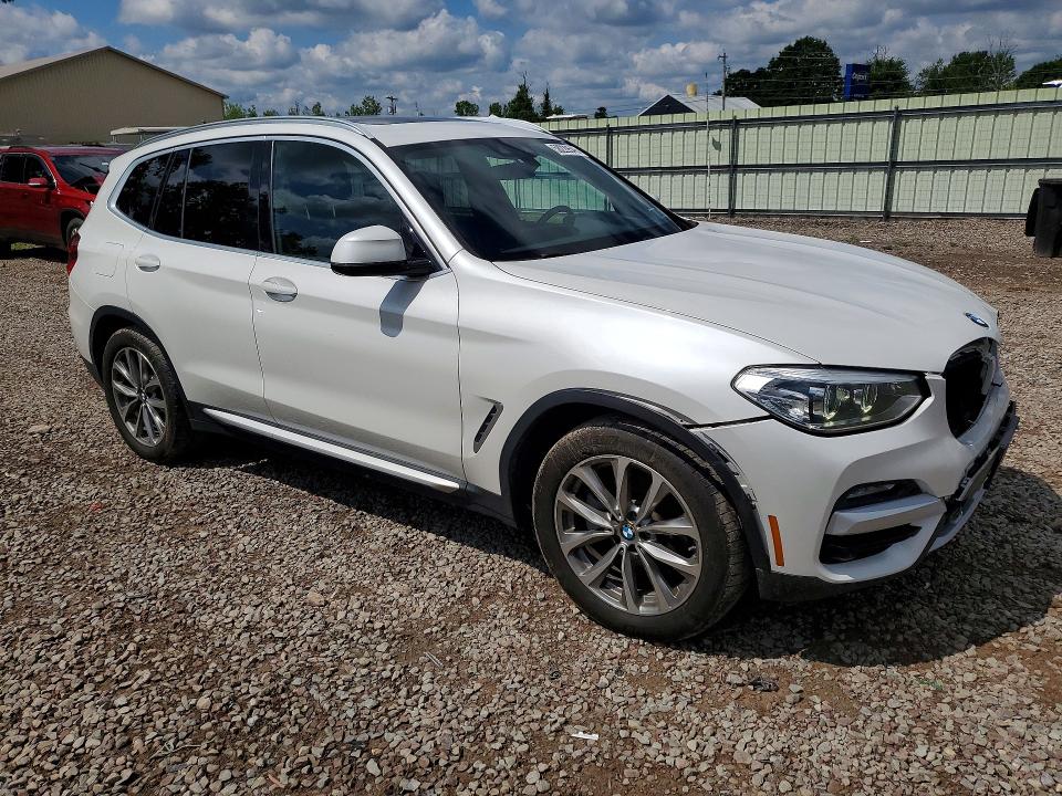 2019 BMW X3 VIN 5UXTR9C53KLP77352 COPART salvage auction — FRONT END, Ny - Mv-907A Salvage Certificate, sold $8,600 on 2026-07-13 (photo 4)