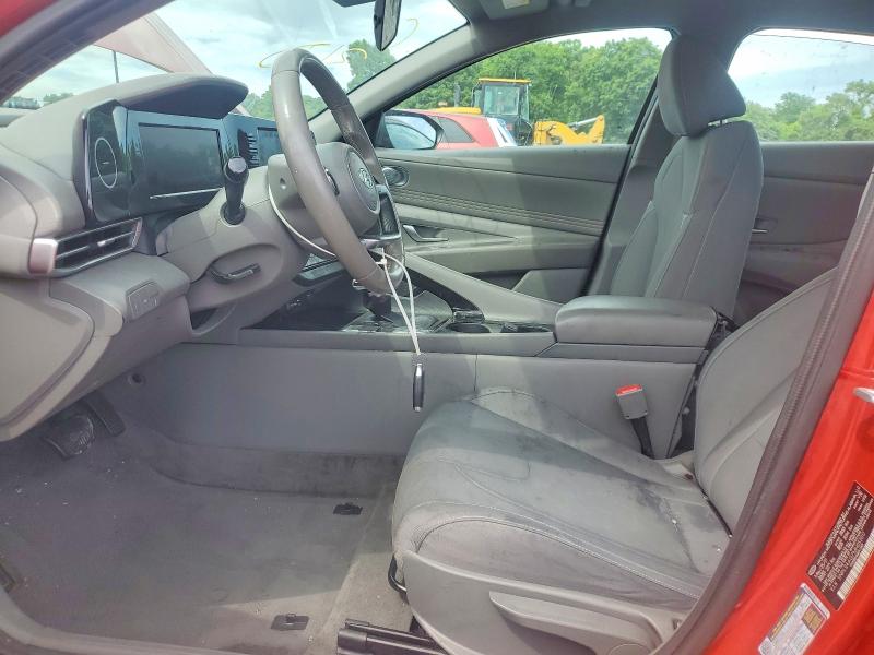 2021 Hyundai Elantra VIN 5NPLS4AG7MH052017 COPART salvage auction — FRONT END, Salvage Title, sold $425 on 2026-07-23 (photo 7)