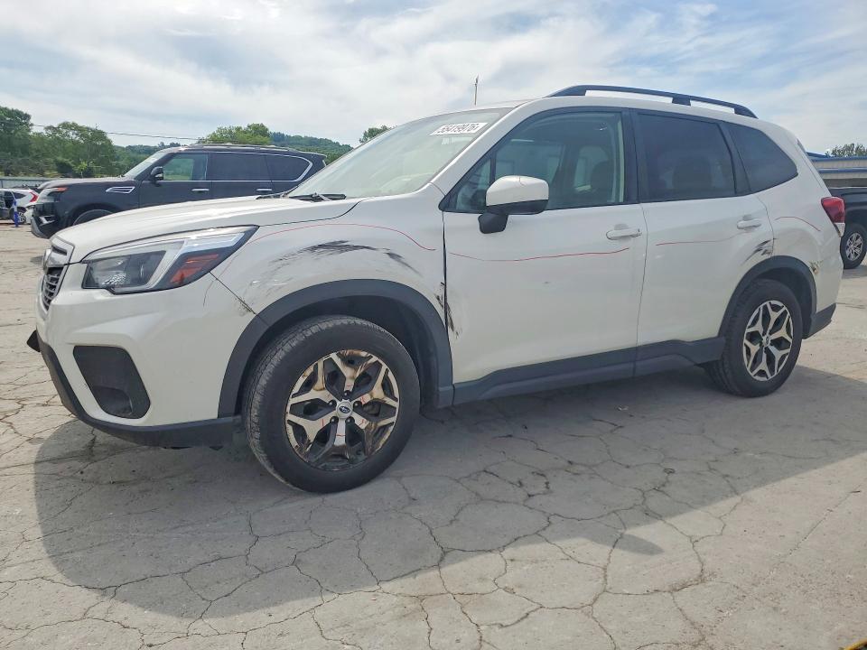 2021 Subaru Forester VIN JF2SKAFC8MH432516 COPART salvage auction — FRONT END, Tn - Salvage Certificate, sold $4,050 on 2026-07-20 (photo 1)
