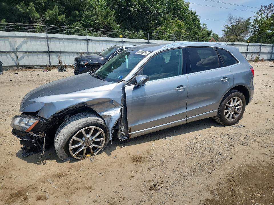 2010 Audi Q5 VIN WA1CKAFP7AA087614 COPART salvage auction — FRONT END, Va - Cert Of Title - Salvage, sold $100 on 2026-07-28 (photo 1)