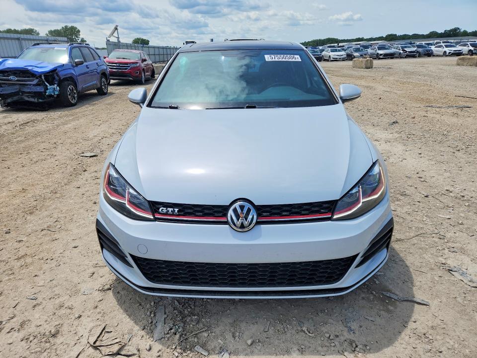 2018 Volkswagen Gti VIN 3VW547AU8JM256662 COPART salvage auction — SIDE, Ks - Cert Of Title-Salvage, sold $9,900 on 2026-07-14 (photo 5)