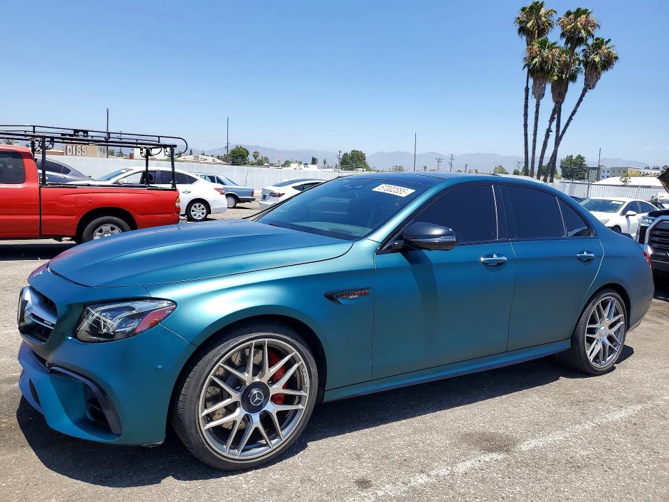 2020 Mercedes-benz E-klasse amg VIN WDDZF8KB9LA703250 — COPART salvage auction photo