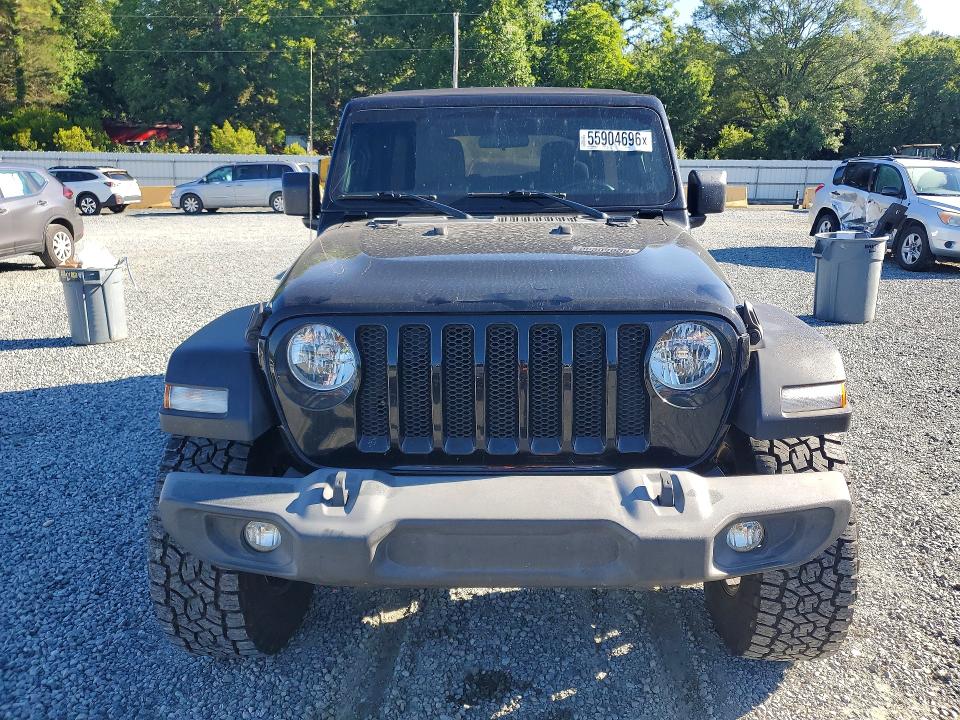 2021 Jeep Wrangler / VIN 1C4HJXDN7MW509701 COPART salvage auction — REAR END, Nc - Salvage Certificate Of Title, sold $625 on 2026-07-09 (photo 5)