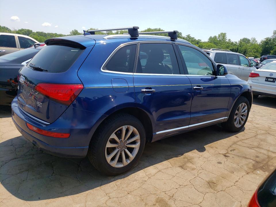 2016 Audi Q5 VIN WA1L2AFPXGA078916 COPART salvage auction — REAR END, Ct - Certificate Of Title, sold $3,300 on 2026-07-10 (photo 3)