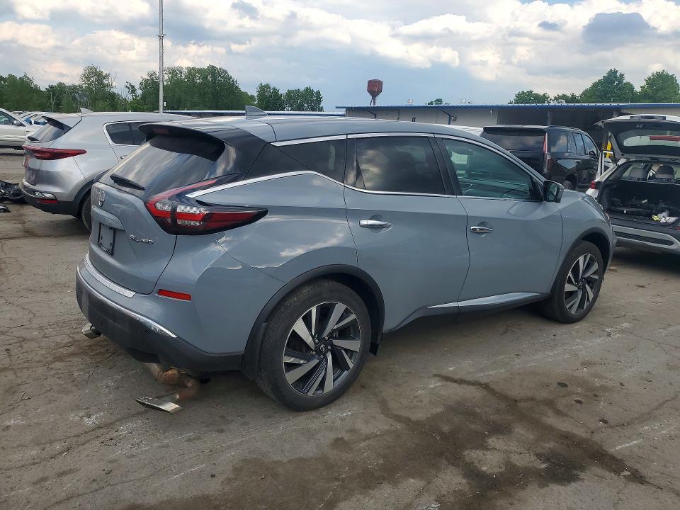 2023 Nissan Murano VIN 5N1AZ2CS0PC138726 COPART salvage auction — UNDERCARRIAGE, Ny - Mv-907A Salvage Certificate, sold $8,400 on 2026-09-24 (photo 3)