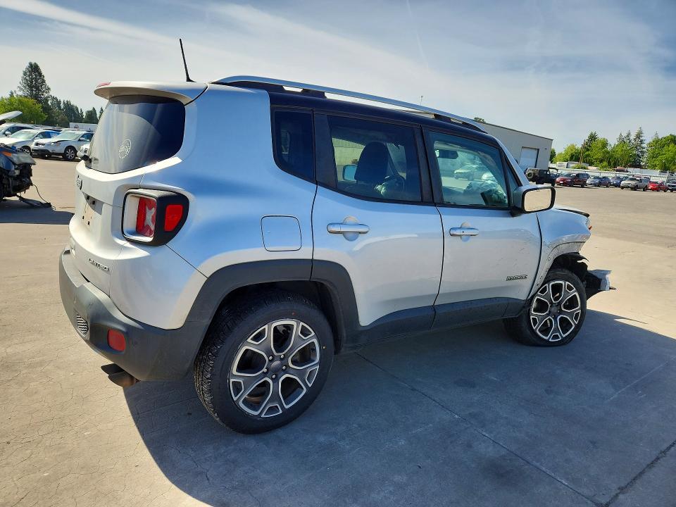 2018 Jeep VIN ZACCJBDB8JPG78721 COPART salvage auction — FRONT END, Or - Salvage Title Certificate, sold $825 on 2026-07-27 (photo 3)