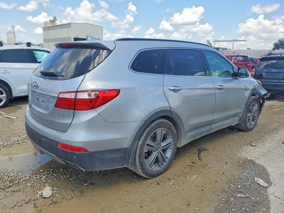 2014 Hyundai Santa fe VIN KM8SR4HF6EU040447 COPART salvage auction — FRONT END, Ks - Cert Of Title-Salvage, sold $2,250 on 2026-07-02 (photo 3)