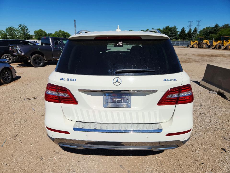 2013 Mercedes-benz M-klasse VIN 4JGDA5HB4DA206984 COPART salvage auction — FRONT END, Il - Salvage Certificate, sold $225 on 2026-07-28 (photo 6)