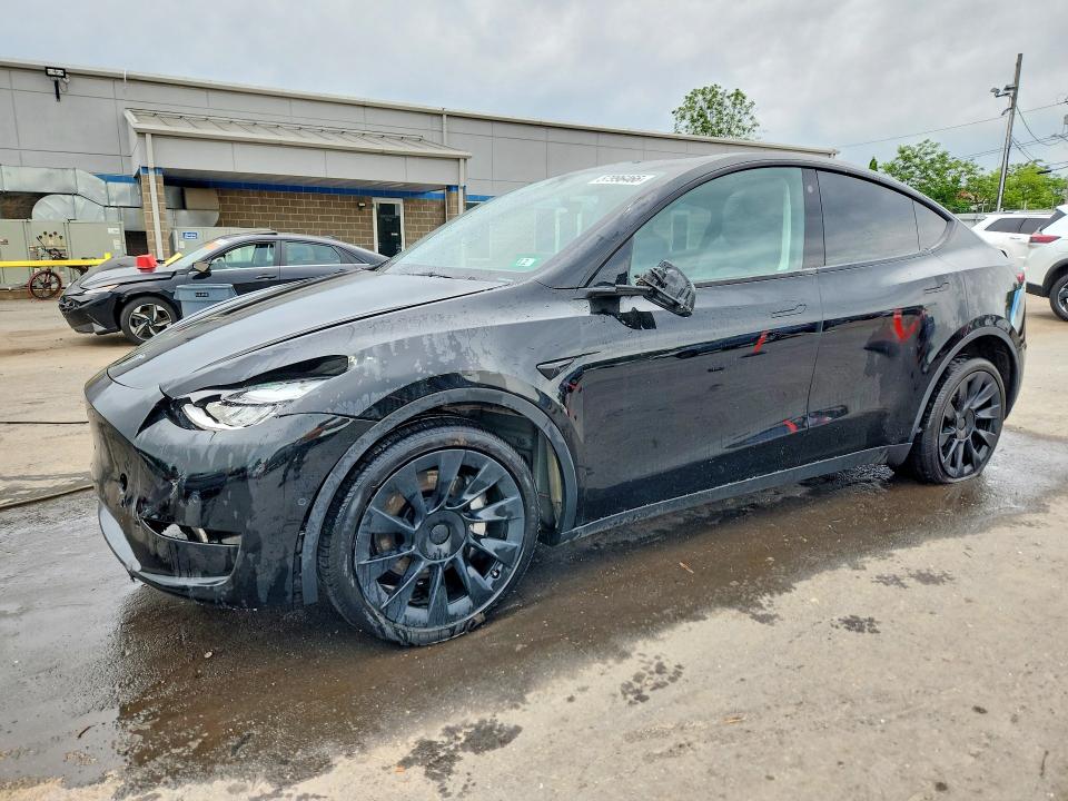 2022 Tesla VIN 7SAYGDEE4NA017306 COPART salvage auction — FRONT END, Ct - Cert Of Title-Salvage, sold $9,400 on 2026-07-14 (photo 1)