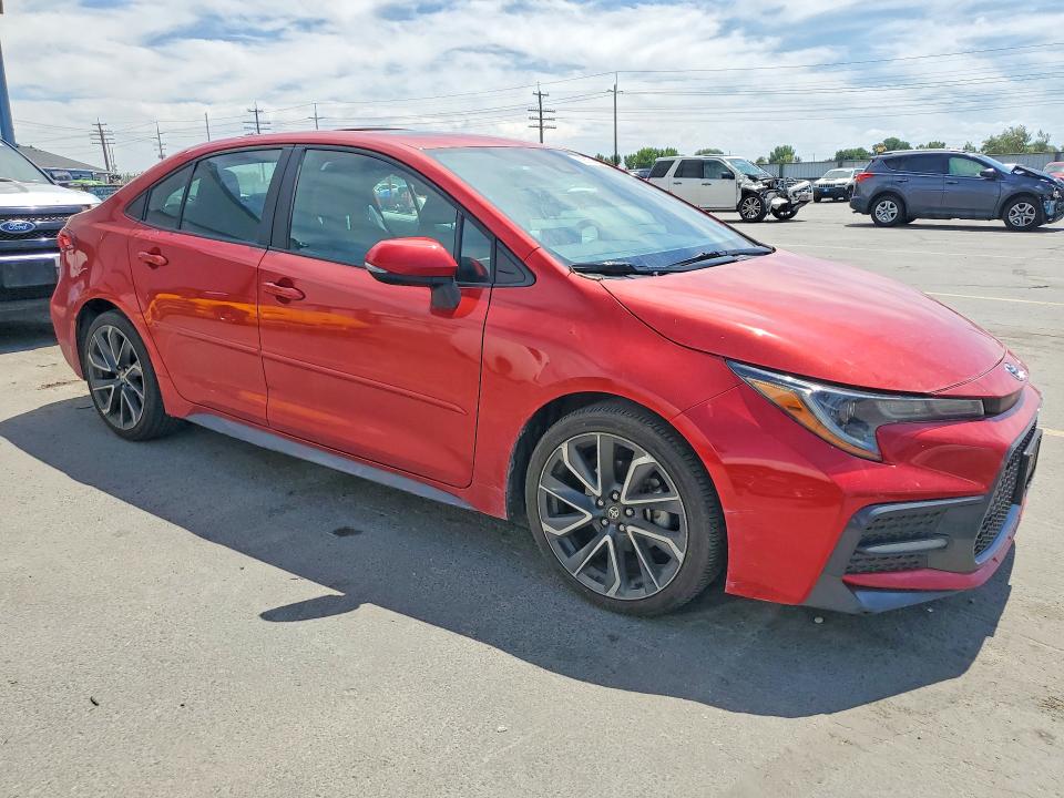 2021 Toyota Corolla VIN 5YFP4MCE2MP061864 COPART salvage auction — FRONT END, Id - Salvage Certificate Of Title, sold $6,300 on 2026-07-30 (photo 4)