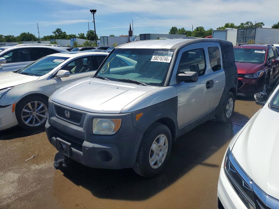 2004 Honda Element VIN 5J6YH28554L006933 COPART salvage auction — NORMAL WEAR, In - Certificate Of Title, sold $400 on 2026-07-08 (photo 1)