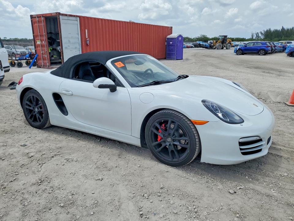 2013 Porsche VIN WP0CA2A8XDS114088 COPART salvage auction — WATER/FLOOD, FL - CERTIFICATE OF DESTRUCTION, sold $9,000 on 2026-07-22 (photo 4)