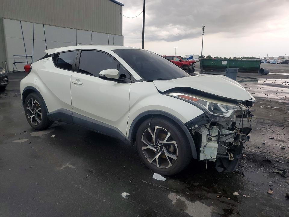 2018 Toyota C-hr VIN NMTKHMBX4JR037763 COPART salvage auction — FRONT END, Fl - Cert Of Title Slvg Rebuildable, sold $3,000 on 2026-07-13 (photo 4)