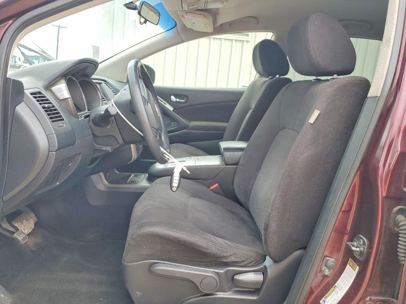 2014 Nissan Murano VIN JN8AZ1MUXEW410598 COPART salvage auction — MINOR DENT/SCRATCHES, TX - CERTIFICATE OF TITLE, sold $425 on 2026-07-27 (photo 7)