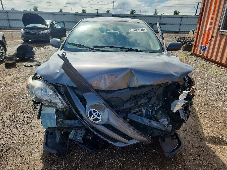 2012 Toyota Corolla VIN 5YFBU4EE5CP063758 COPART salvage auction — FRONT END, Salvage Title, sold $250 on 2026-07-21 (photo 5)