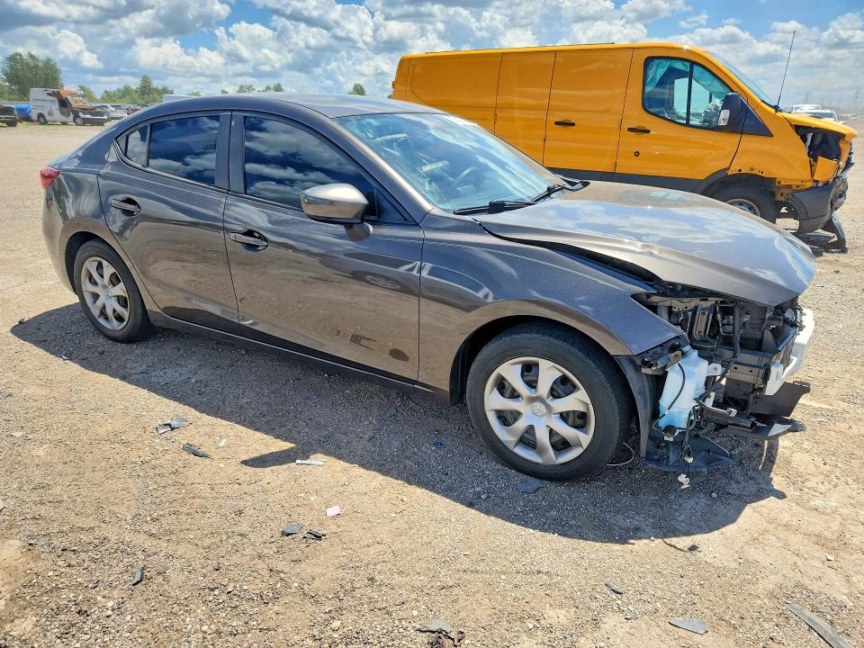 2014 Mazda 3 VIN JM1BM1U74E1166095 COPART salvage auction — FRONT END, Il - Salvage Certificate, sold $1,650 on 2026-07-28 (photo 4)