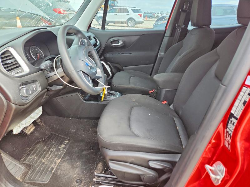 2019 Jeep Renegade VIN ZACNJAAB8KPK37967 COPART salvage auction — FRONT END, Tx - Cert Of Title-Rebuilt Salvage, sold $900 on 2026-07-16 (photo 7)