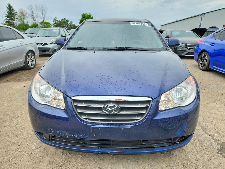 2007 Hyundai Elantra VIN KMHDU45D57U023068 COPART salvage auction — REAR END, ON - PERMIT NO BRAND - UNFIT, sold $475 on 2026-07-07 (photo 5)