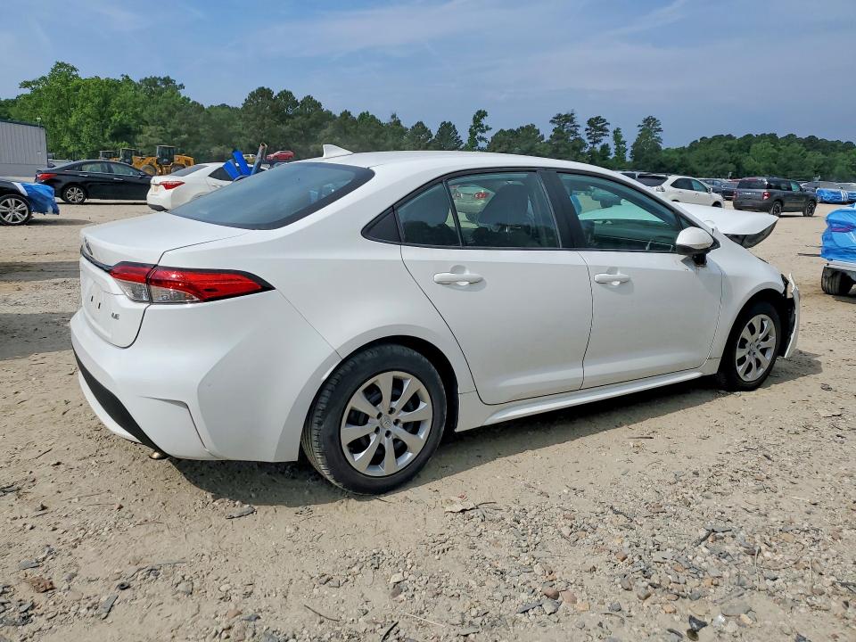 2022 Toyota Corolla VIN 5YFEPMAE5NP372546 COPART salvage auction — FRONT END, PA - CERTIFICATE OF SALVAGE, sold $6,700 on 2026-07-07 (photo 3)