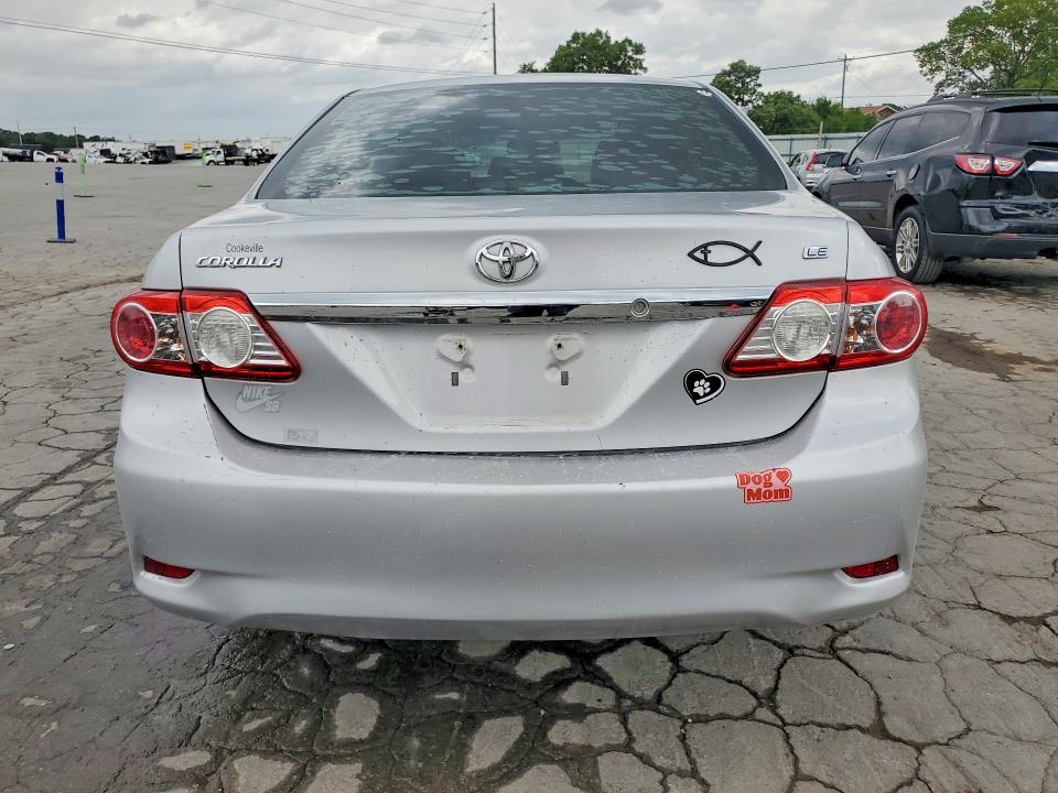 2012 Toyota Corolla VIN 5YFBU4EE8CP038627 COPART salvage auction — FRONT END, TN - SALVAGE CERTIFICATE, sold $2,850 on 2026-07-27 (photo 6)