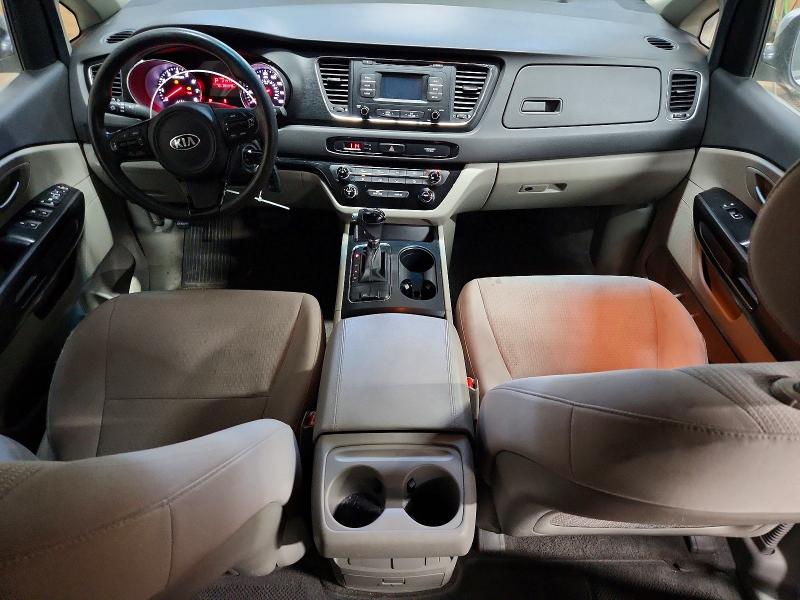 2017 Kia SEDONA VIN KNDMB5C14H6242411 COPART salvage auction — MECHANICAL, Mi - Non Public Clean Title, sold $625 on 2026-07-11 (photo 8)