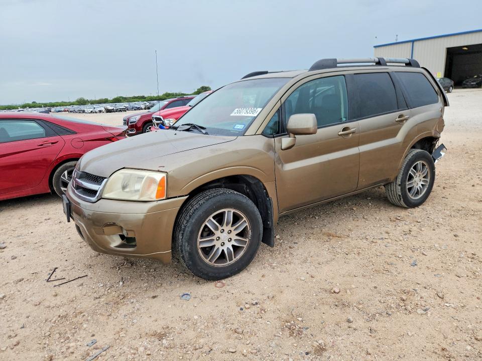 2008 Mitsubishi Endeavor VIN 4A4MM31SX8E039340 COPART salvage auction — REAR END, Tx - Salvage Vehicle Title, sold $150 on 2026-07-23 (photo 1)