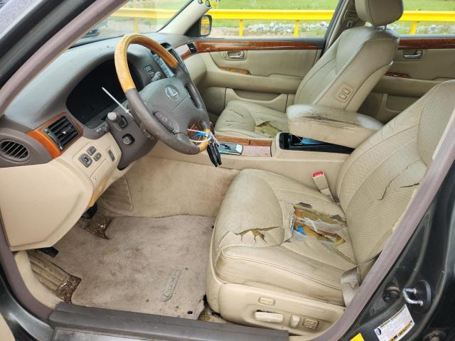 2004 Lexus Ls VIN JTHBN36F140144524 COPART salvage auction — FRONT END, Al - Cert Of Title-Salvage Title, sold $350 on 2026-07-08 (photo 7)