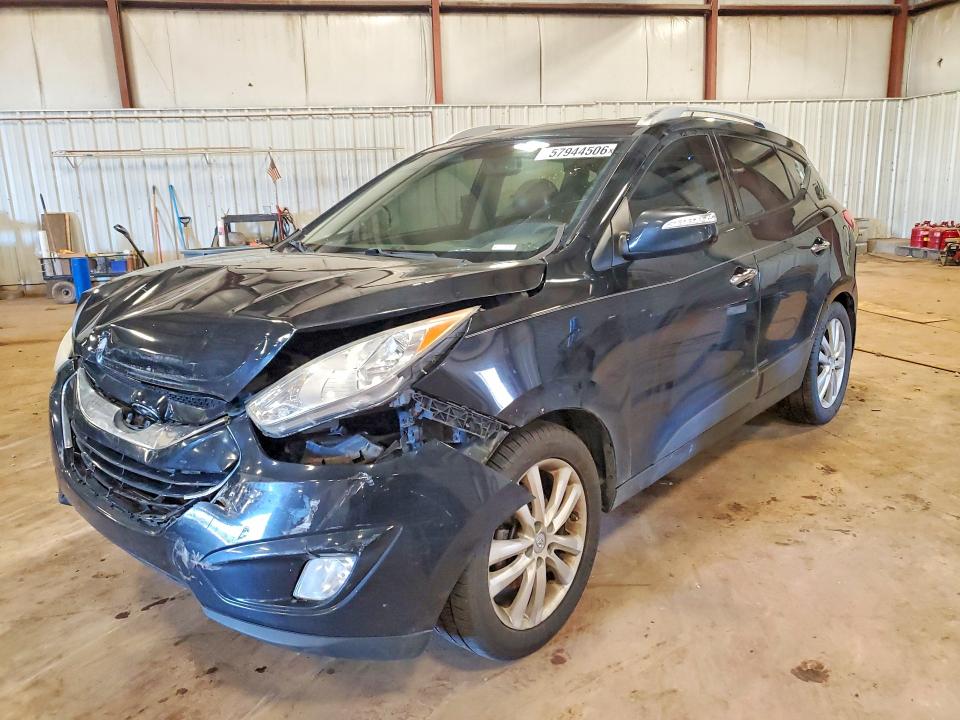 2012 Hyundai Tucson VIN KM8JU3AC2CU343095 COPART salvage auction — FRONT END, Mi - Certificate Of Title, sold $1,050 on 2026-07-10 (photo 1)