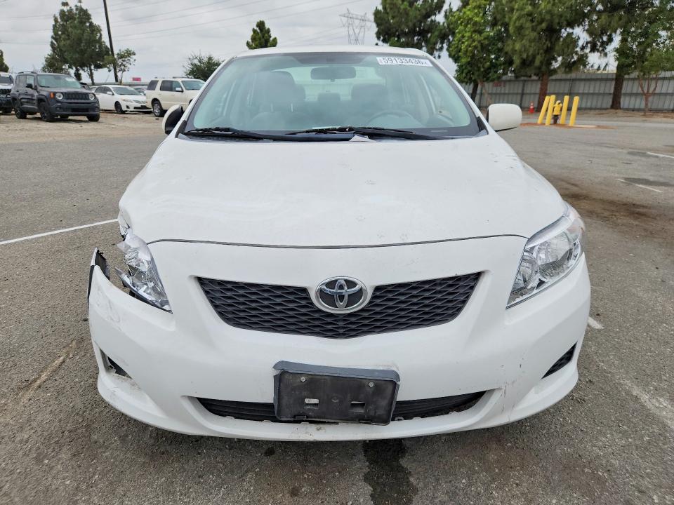 2010 Toyota Corolla VIN JTDBU4EE5AJ085602 COPART salvage auction — ALL OVER, CA - SALVAGE CERTIFICATE, sold $150 on 2026-07-21 (photo 5)