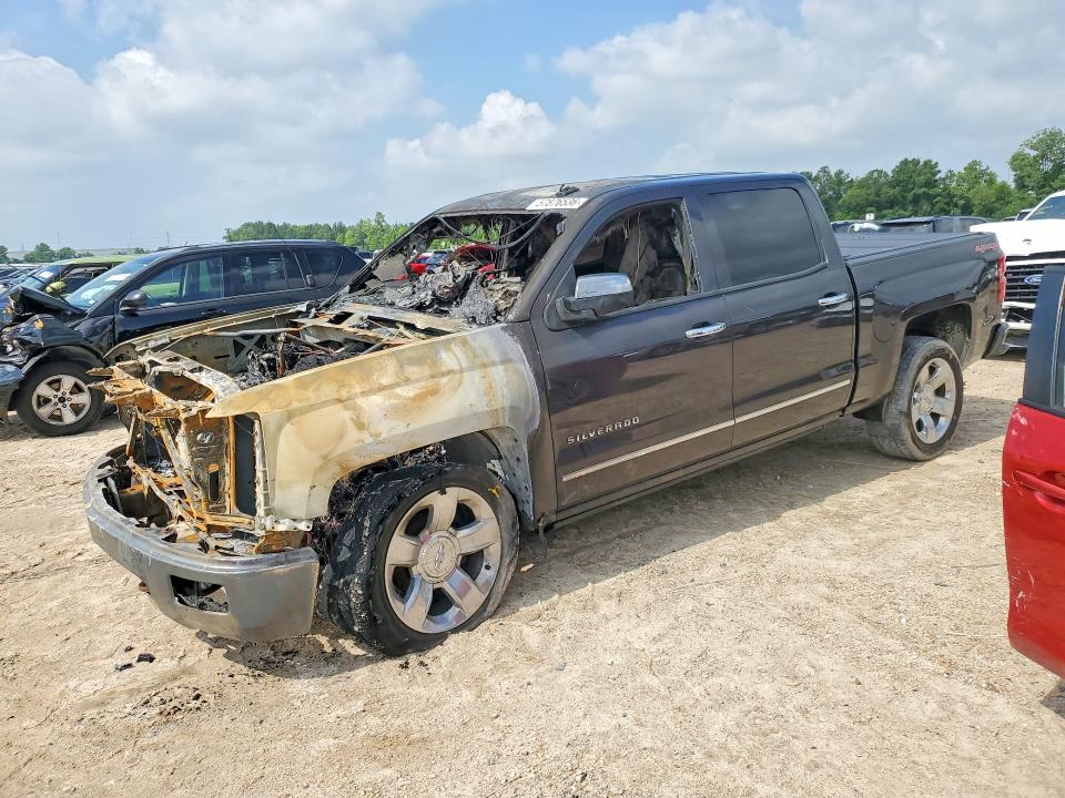 2014 Chevrolet Silverado VIN 3GCUKSEC0EG499525 COPART salvage auction — ENGINE BURN, Tx - Salvage Vehicle Title, sold $1,650 on 2026-07-02 (photo 1)