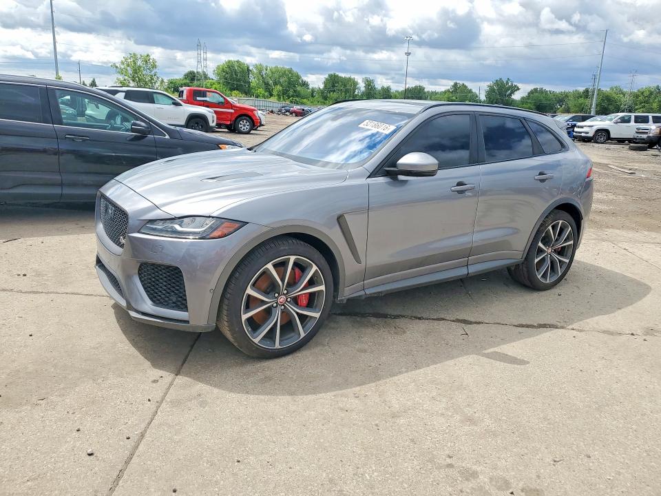 2020 Jaguar VIN SADCZ2EE2LA637056 COPART salvage auction — REAR END, Mi - Dealer Only Clean Title (P), sold $14,200 on 2026-07-14 (photo 1)