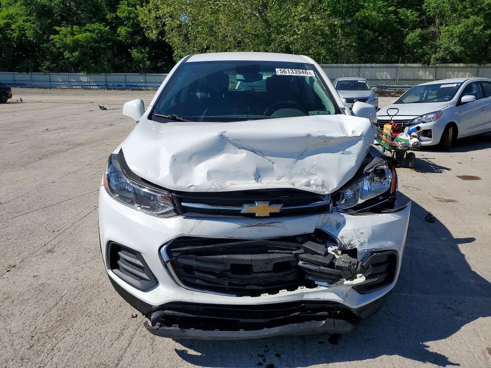2018 Chevrolet Trax VIN KL7CJKSB7JB568754 COPART salvage auction — FRONT END, Pa - Certificate Of Salvage, sold $1,250 on 2026-07-09 (photo 5)