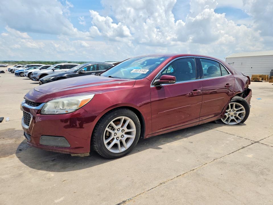 2015 Chevrolet Malibu VIN 1G11C5SLXFF136778 COPART salvage auction — REAR END, Tx - Salvage Vehicle Title, sold $875 on 2026-07-09 (photo 1)