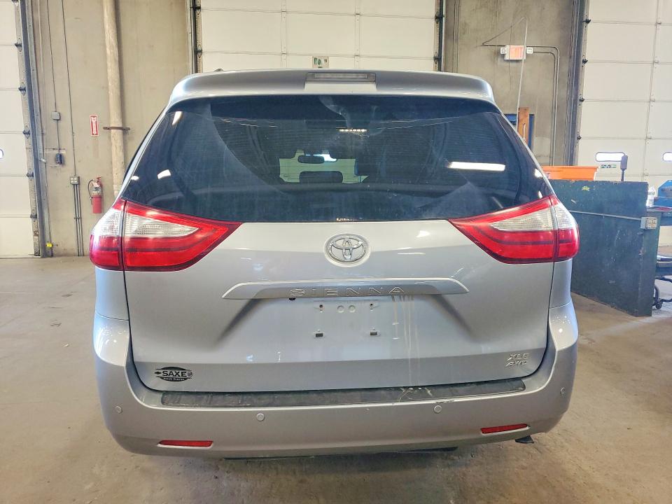 2015 Toyota Sienna VIN 5TDDK3DC5FS122182 COPART salvage auction — FRONT END, Mn - Cert Of Title-Salvage, sold $4,700 on 2026-07-28 (photo 6)
