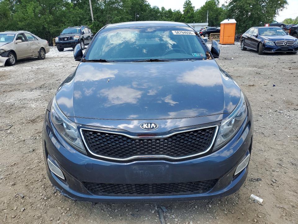2015 Kia Optima VIN KNAGM4A76F5588727 COPART salvage auction — MECHANICAL, Md - Certificate Of Title, sold $575 on 2026-07-28 (photo 5)