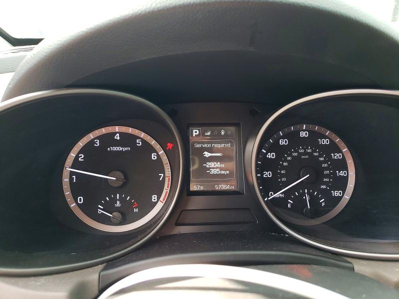 2017 Hyundai Santa fe VIN KM8SMDHFXHU200381 COPART salvage auction — MECHANICAL, Ak - Certificate Of Vehicle Title (P), sold $5,300 on 2026-07-21 (photo 9)