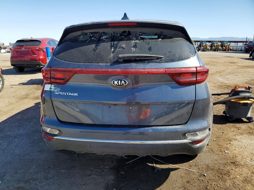 2020 Kia VIN KNDPM3AC3L7747665 COPART salvage auction — VANDALISM, Az - Certificate Of Title, sold $3,100 on 2026-07-06 (photo 6)