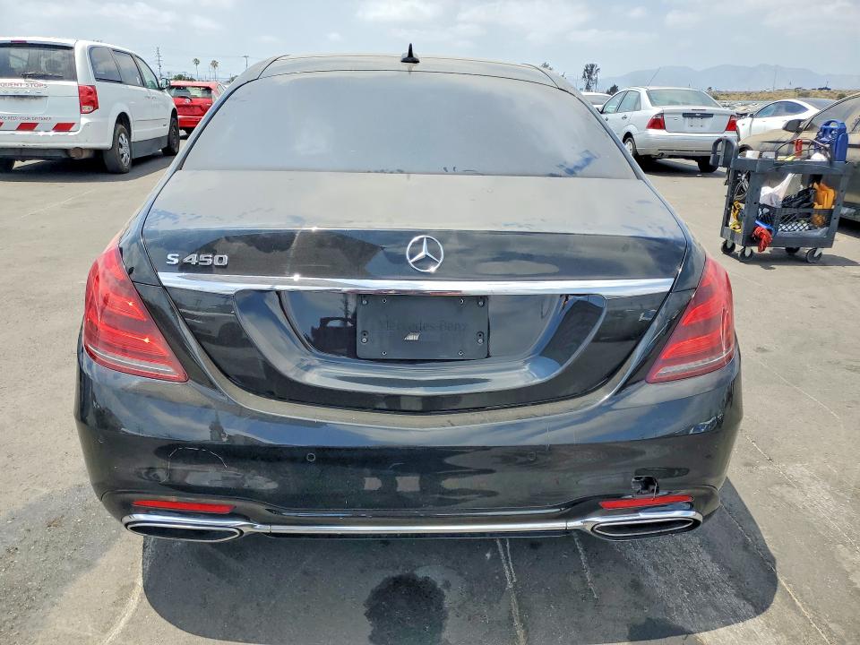 2018 Mercedes-benz S-klasse VIN WDDUG6GB0JA382734 COPART salvage auction — FRONT END, Ca - Dis/Dlr/Exp Only Clean Title, sold $22,000 on 2026-07-15 (photo 6)